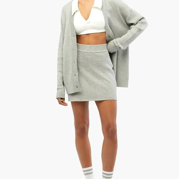 NWT We Wore What Cable Knit Varsity Sweater M/L - Picture 13 of 13